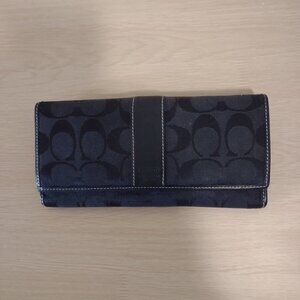 Coach Black Wallet